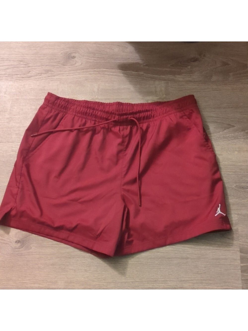 Jordan Dark Red Essentials 5" Poolside Shorts Size XXL